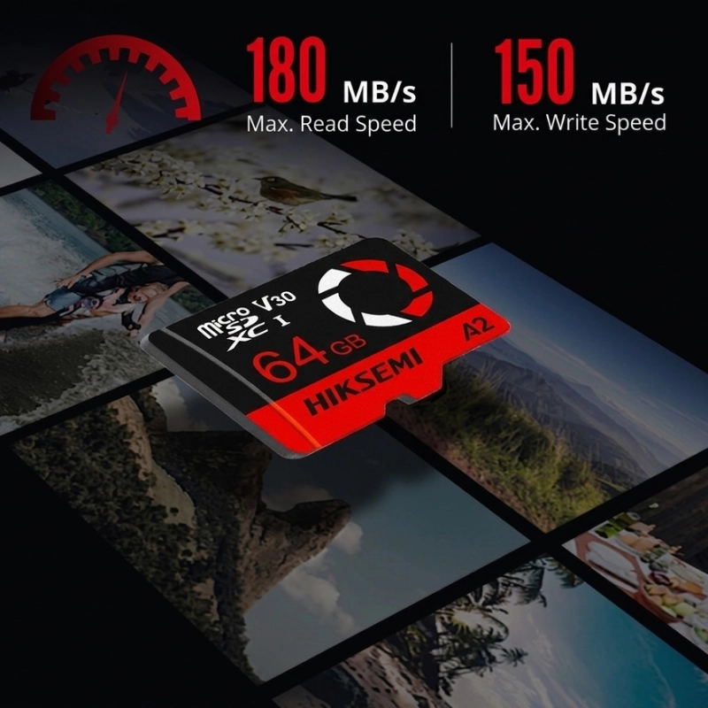 قیمت و خرید کارت حافظه Micro SD هایک سمی ظرفیت 64 گیگابایت مدل V30