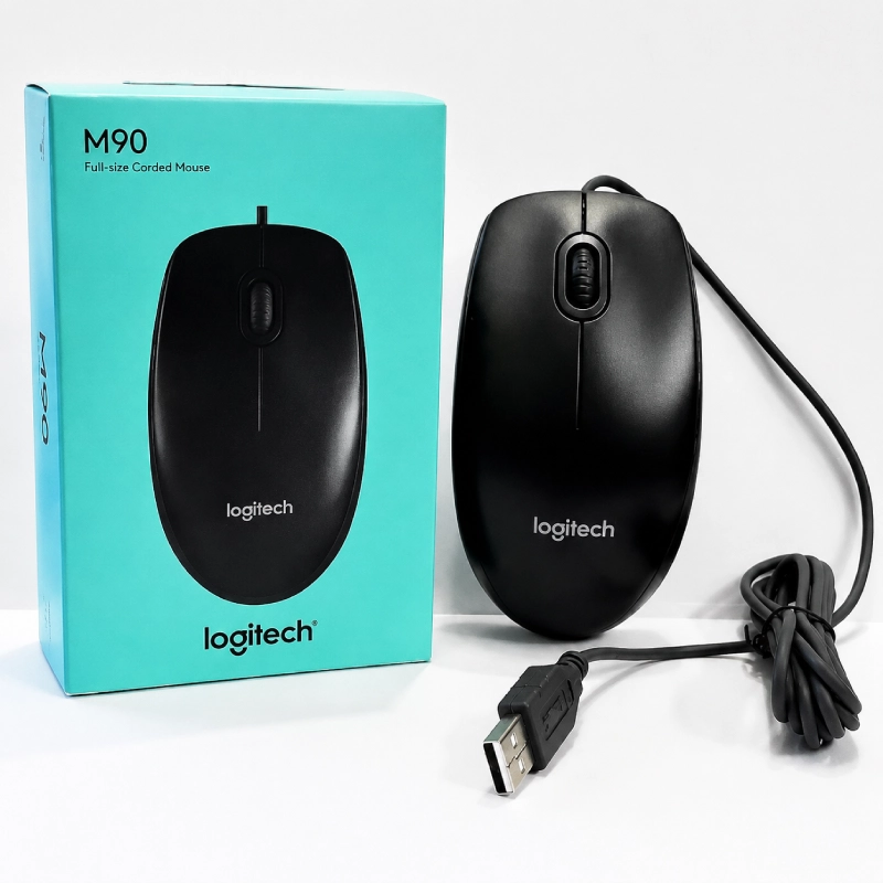 قیمت و خرید ماوس سیمی لاجیتک مدل M90