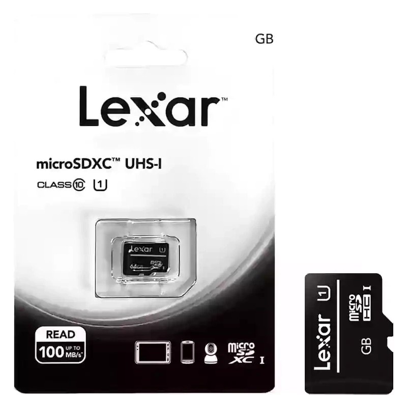 قیمت و خرید کارت حافظه Micro SD لکسار ظرفیت 32 گیگابایت مدل microSDHC UHS-I Class10 W/0