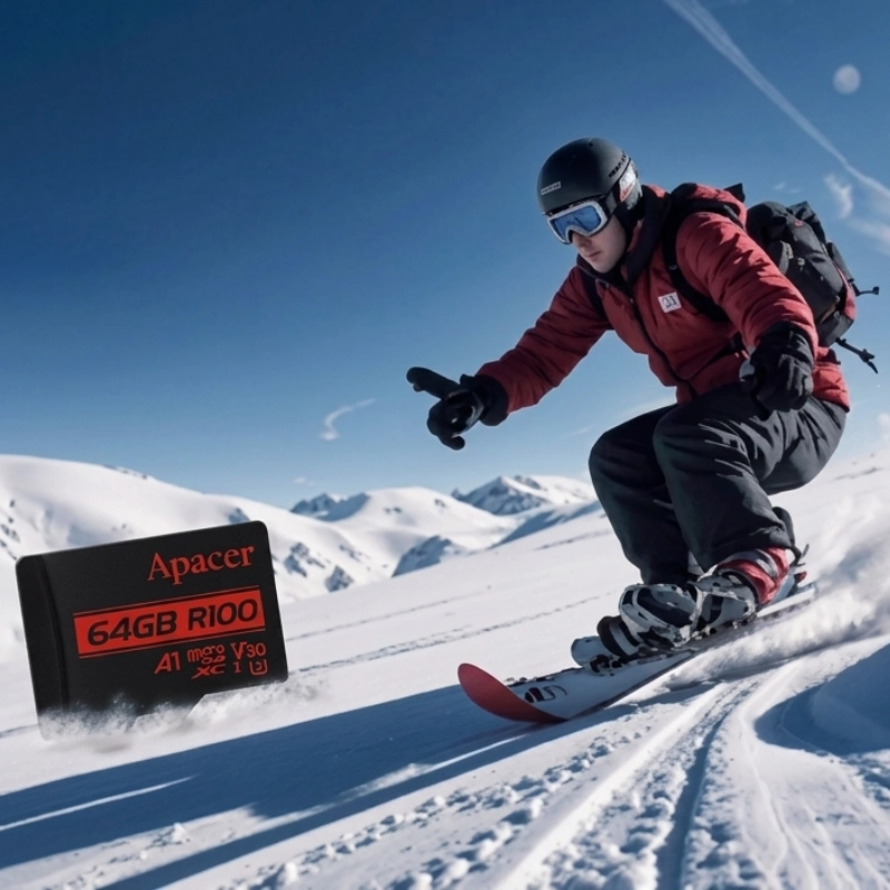 قیمت و خرید کارت حافظه Micro SD اپیسر ظرفیت 64 گیگابایت مدل R100
