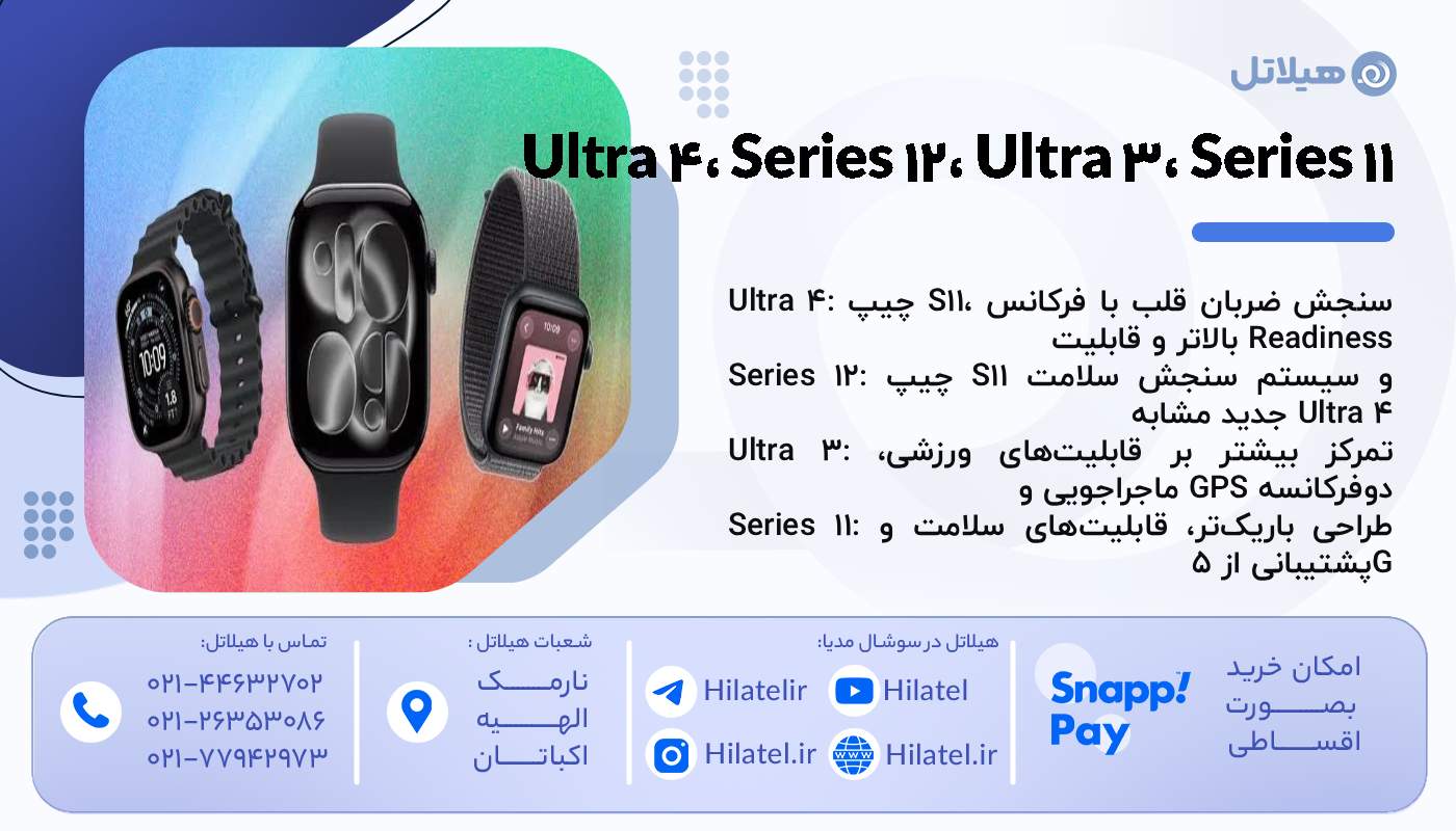 کدام اپل واچ را بخریم