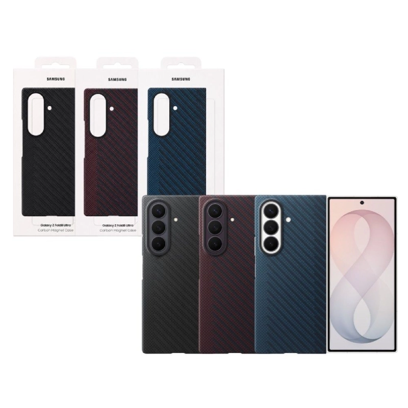 قیمت و خرید قاب گوشی سامسونگ مدل Carbon Magnet Case EF-KF976 مناسب Galaxy Z Fold 8 Ultra