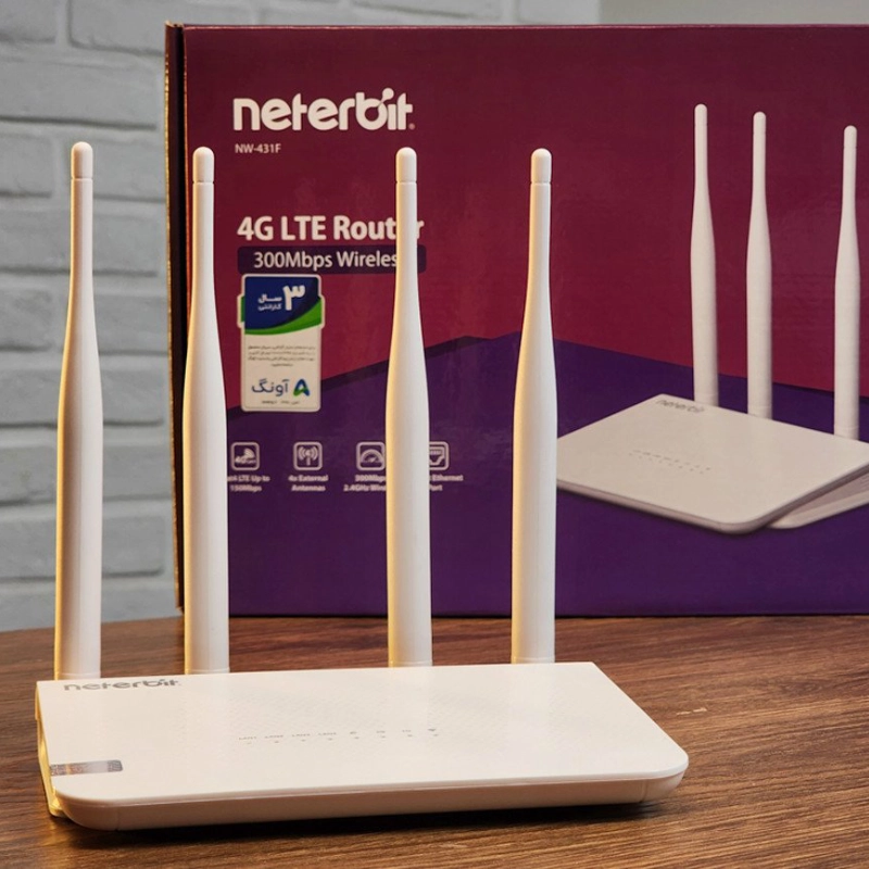 قیمت و خرید مودم 4G LTE رومیزی نتربیت مدل NW-431 F