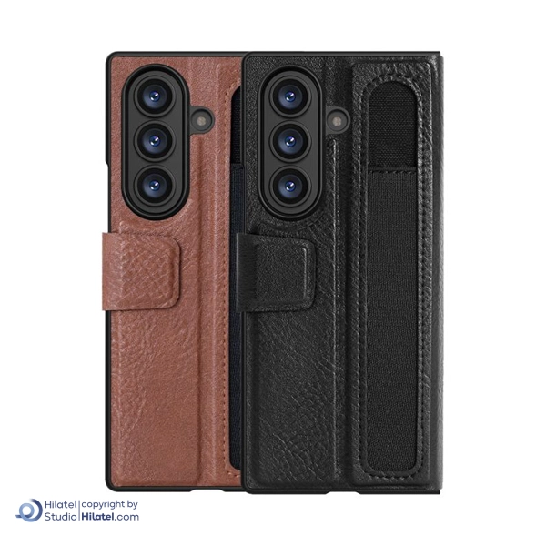 کیف کلاسوری چرمی نیلکین مدل Aoge مناسب Galaxy Z Fold7