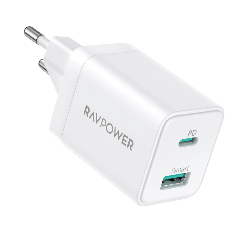 اداپتور 20 وات 2 پورت راوپاور مدل RP-PC168