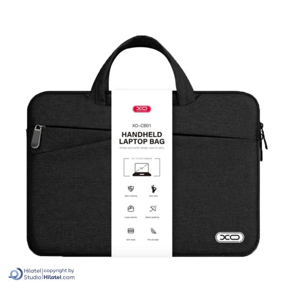 کیف لپ تاپ ایکس او مدل CB01 مناسب لپ تاپ تا سایز 14 اینچ
