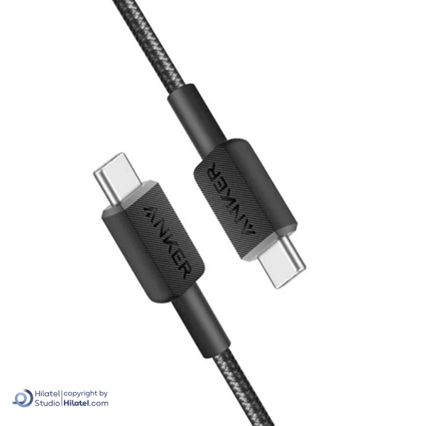 کابل شارژ 240 وات 0.9 متری USB-C به USB-C انکر مدل A81D5