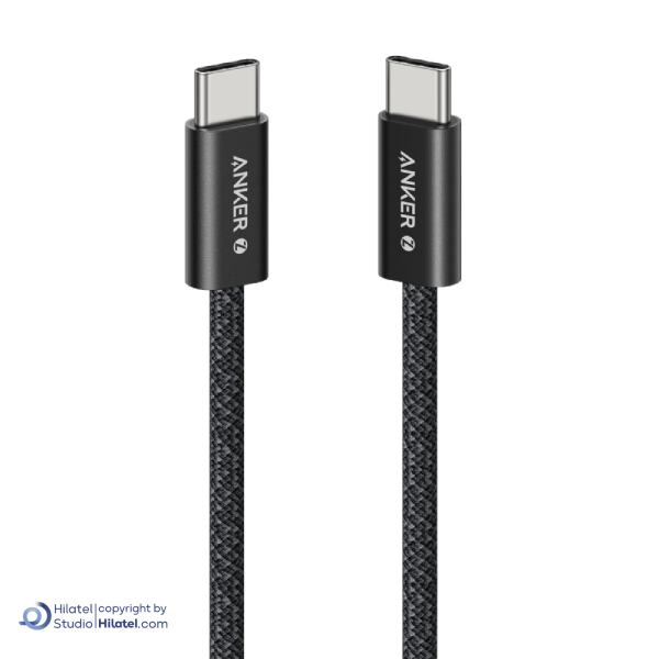 کابل شارژ 240 وات 1.8 متری USB-C به USB-C انکر مدل A8060