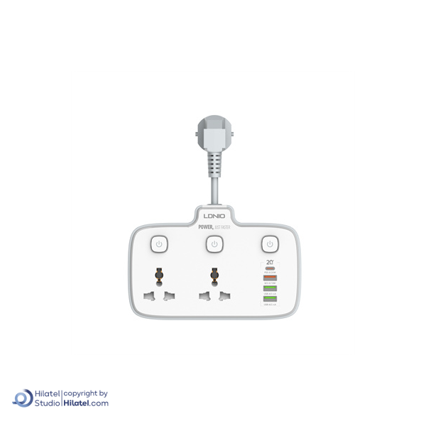 چندراهی برق الدینیو 6 پورت مدل SC2413