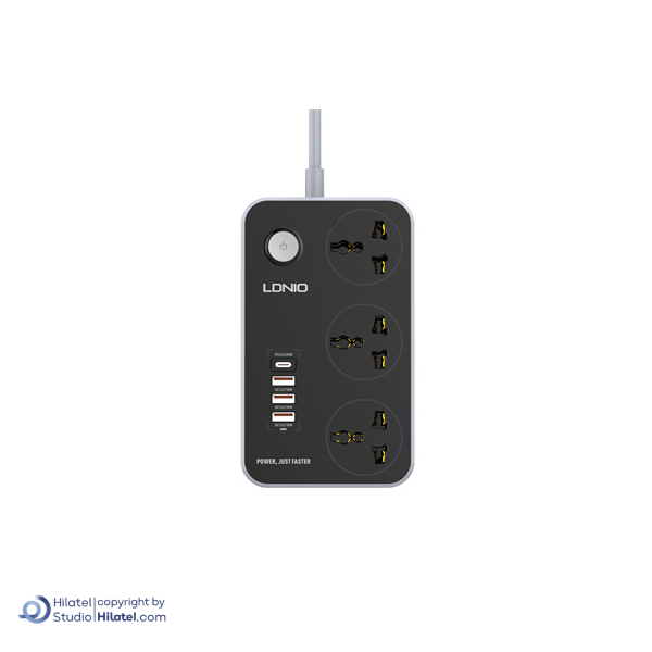 چندراهی برق الدینیو 7 پورت مدل SC3412