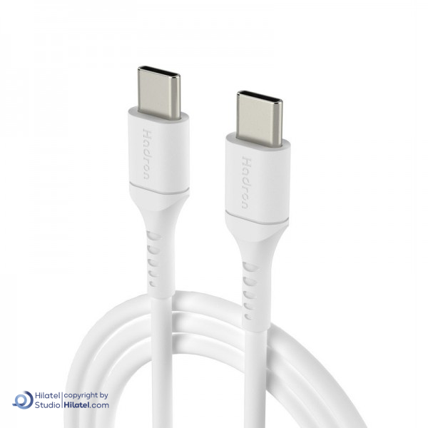 کابل شارژ 2 متری USB-C به USB-C هادرون مدل C-C01L