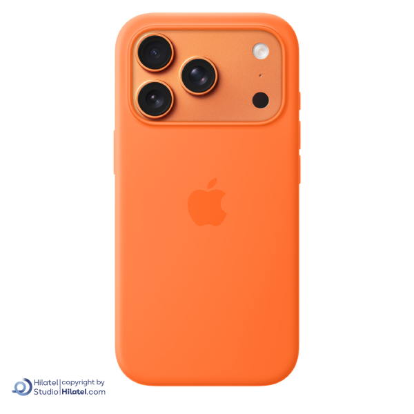 قاب مگ سیف دار گوشی اپل مدل Silicone Case مناسب iPhone 17 Pro