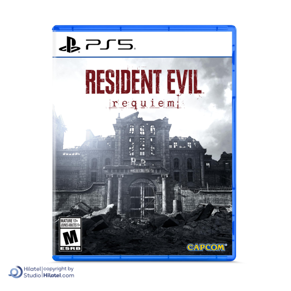 دیسک بازی Resident Evil 9 با کاور سه بعدی مناسب برای PS5