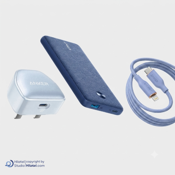 کیت شارژ 3 در 1 انکر مدل Starter Kit