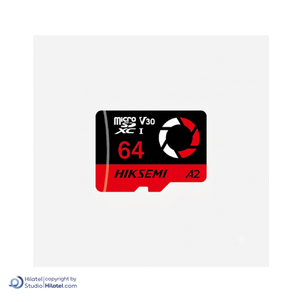 کارت حافظه Micro SD هایک سمی ظرفیت 64 گیگابایت مدل HS-TF-E3