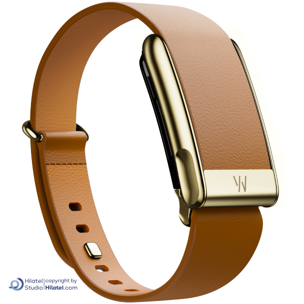 بند مچ بند ورزشی ووپ مدل Leather Luxe مناسب LIFE MG Sensor