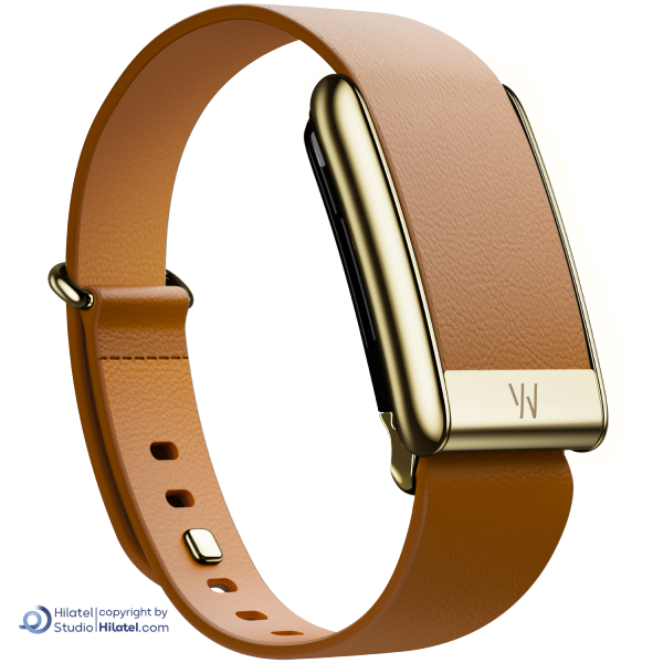بند مچ بند ورزشی ووپ مدل Leather Luxe مناسب نسل 5.0