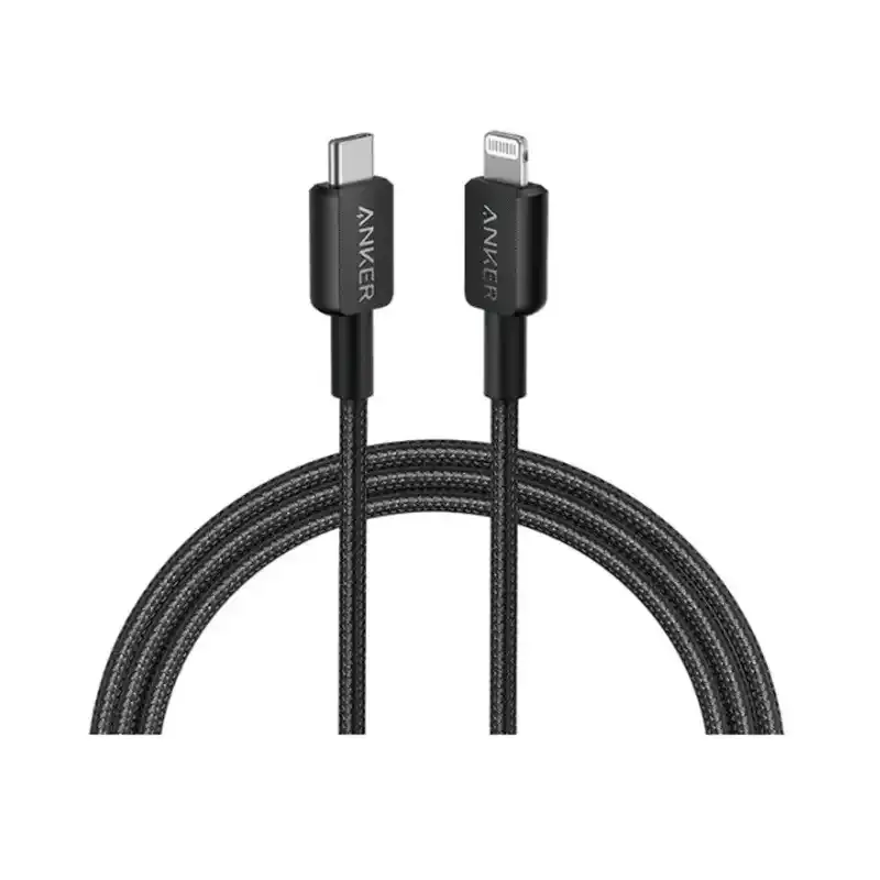 کابل شارژ 90 سانتی متری USB-C به لایتنینگ انکر مدل A81B5
