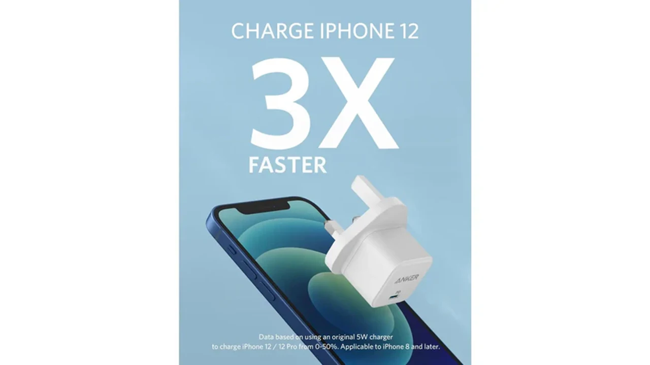 اداپتور 20 وات 3 پین انکر مدل A2149