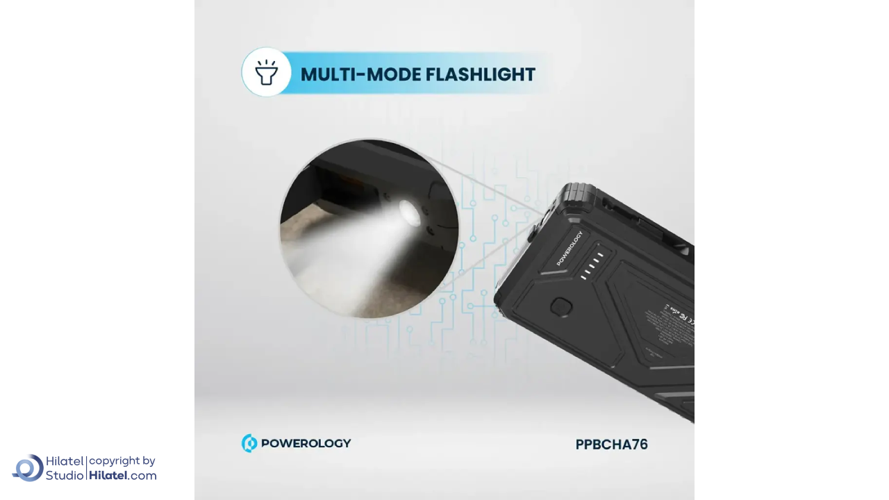 پاوربانک خورشیدی 20000 میلی آمپر پاورولوژی مدل PP076