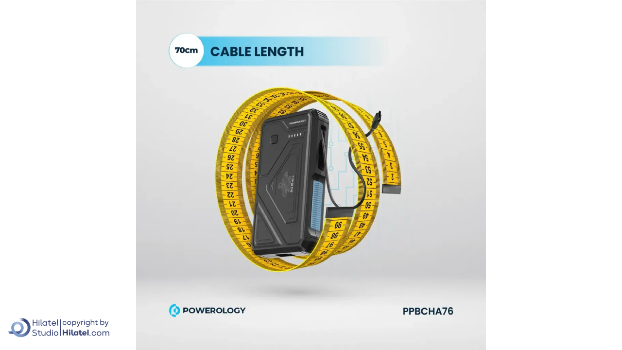 پاوربانک خورشیدی 20000 میلی آمپر پاورولوژی مدل PP076