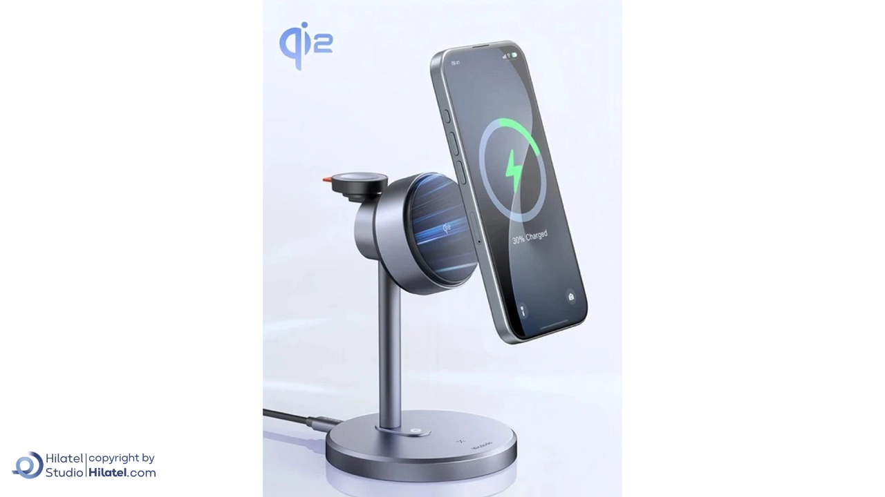 پایه نگهدارنده و شارژر وایرلس گوشی مک دودو مدل CH-246