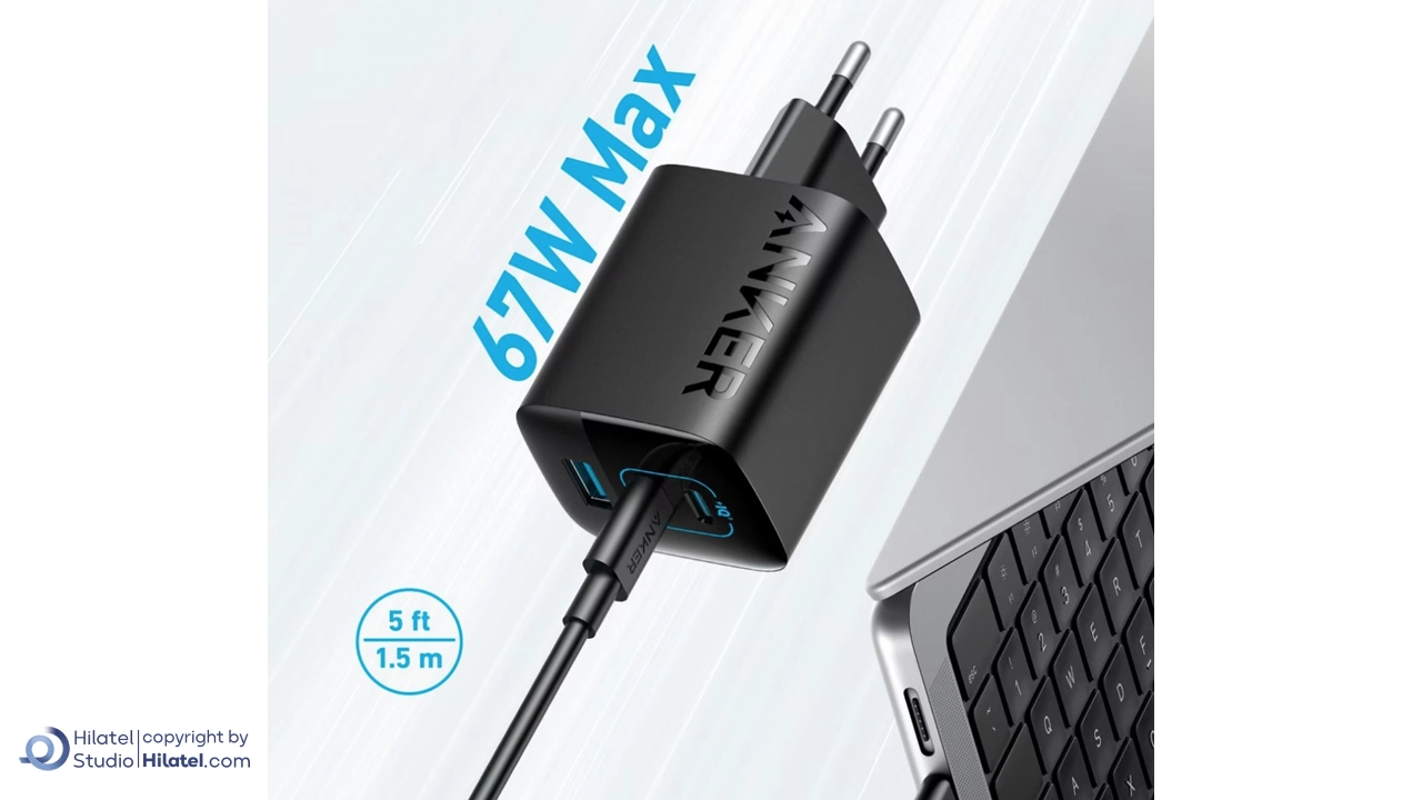 اداپتور 67 وات انکر مدل A2674