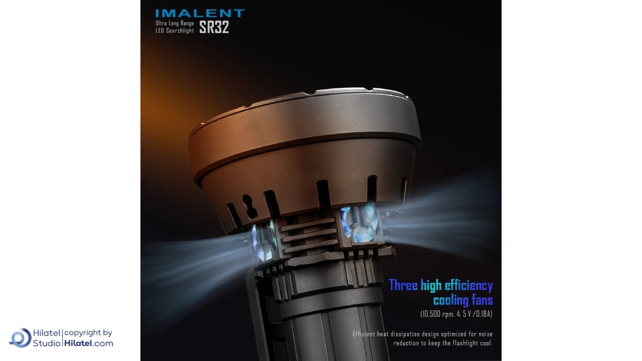 چراغ قوه شارژی ایملت مدل SR32