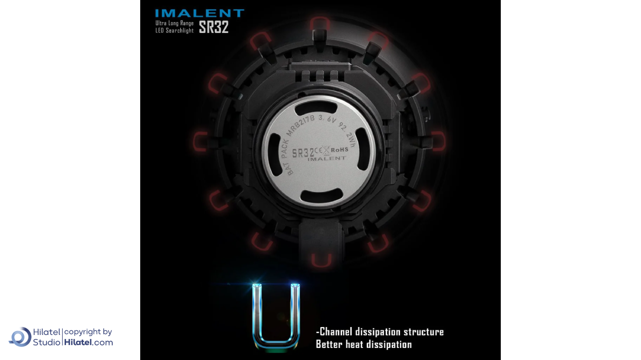 چراغ قوه شارژی ایملت مدل SR32