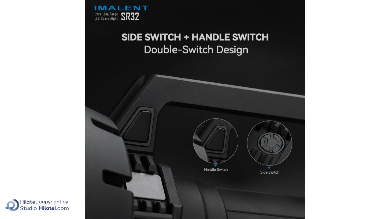 چراغ قوه شارژی ایملت مدل SR32