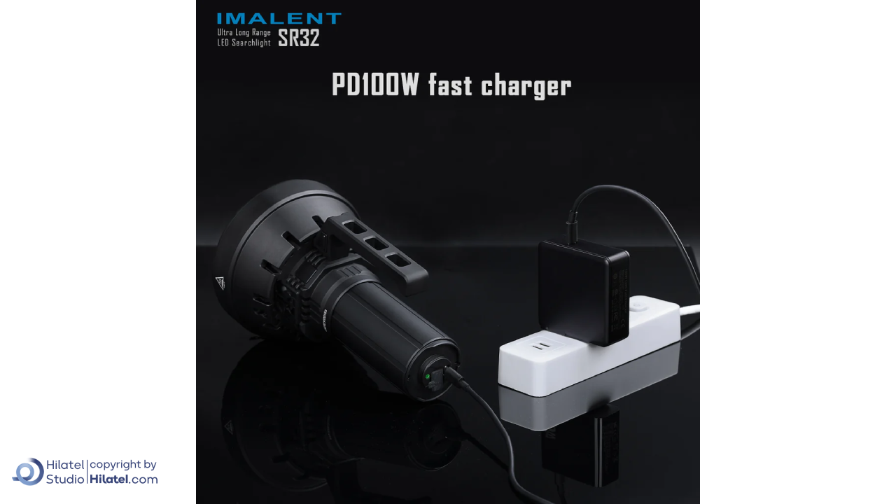 چراغ قوه شارژی ایملت مدل SR32