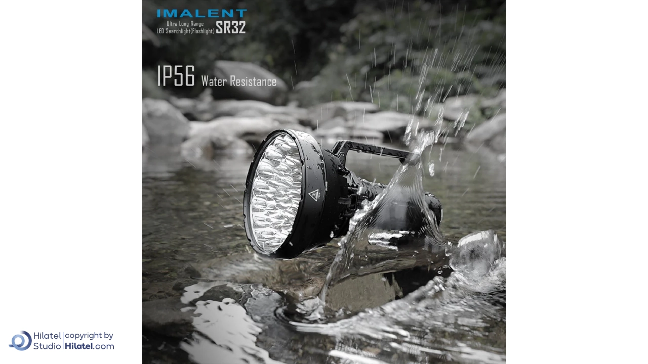 چراغ قوه شارژی ایملت مدل SR32